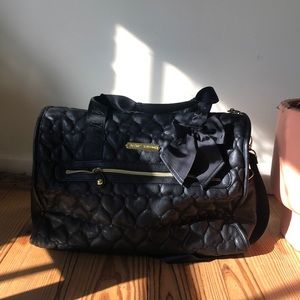 Betsy Johnson weekender bag!
